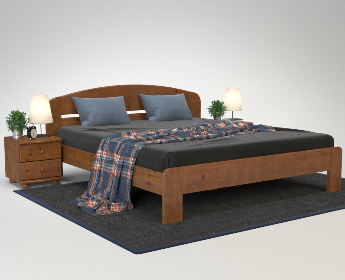 Anika Kieferbett | Massivholz | Naturholz | 100% Bio-Bett