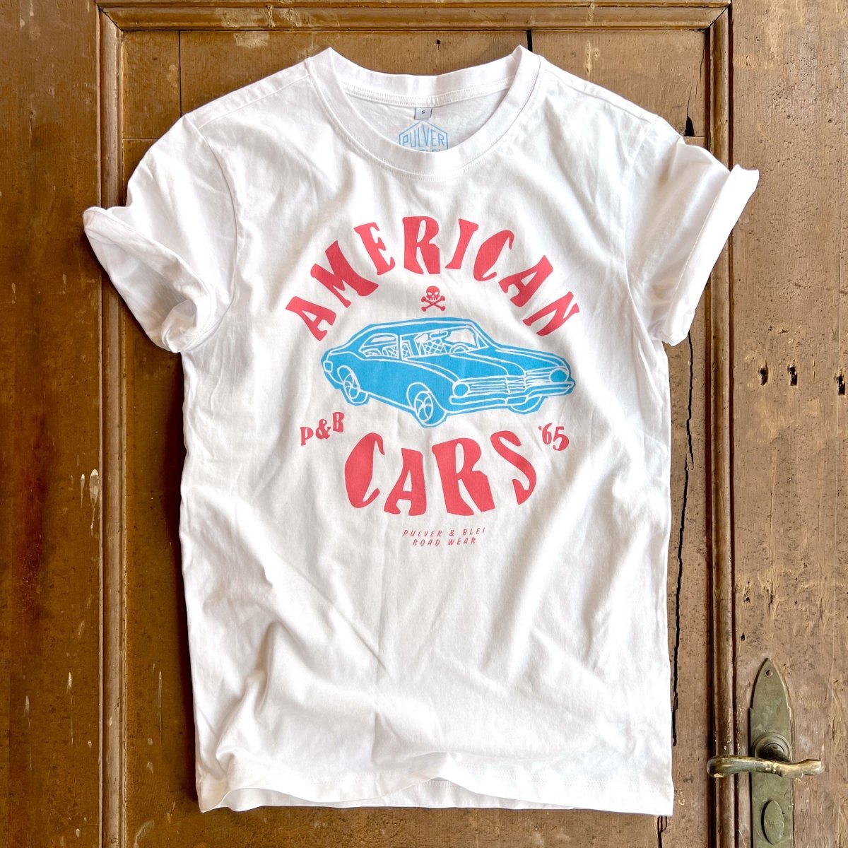 American Cars - T-Shirt weiß