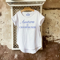 Austern & Champagner - Fashionshirt white