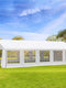 20x32 Heavy Duty Wedding Canopy Event Tent Outdoor Wedding Shelter With Removable Sidewalls Double Doors