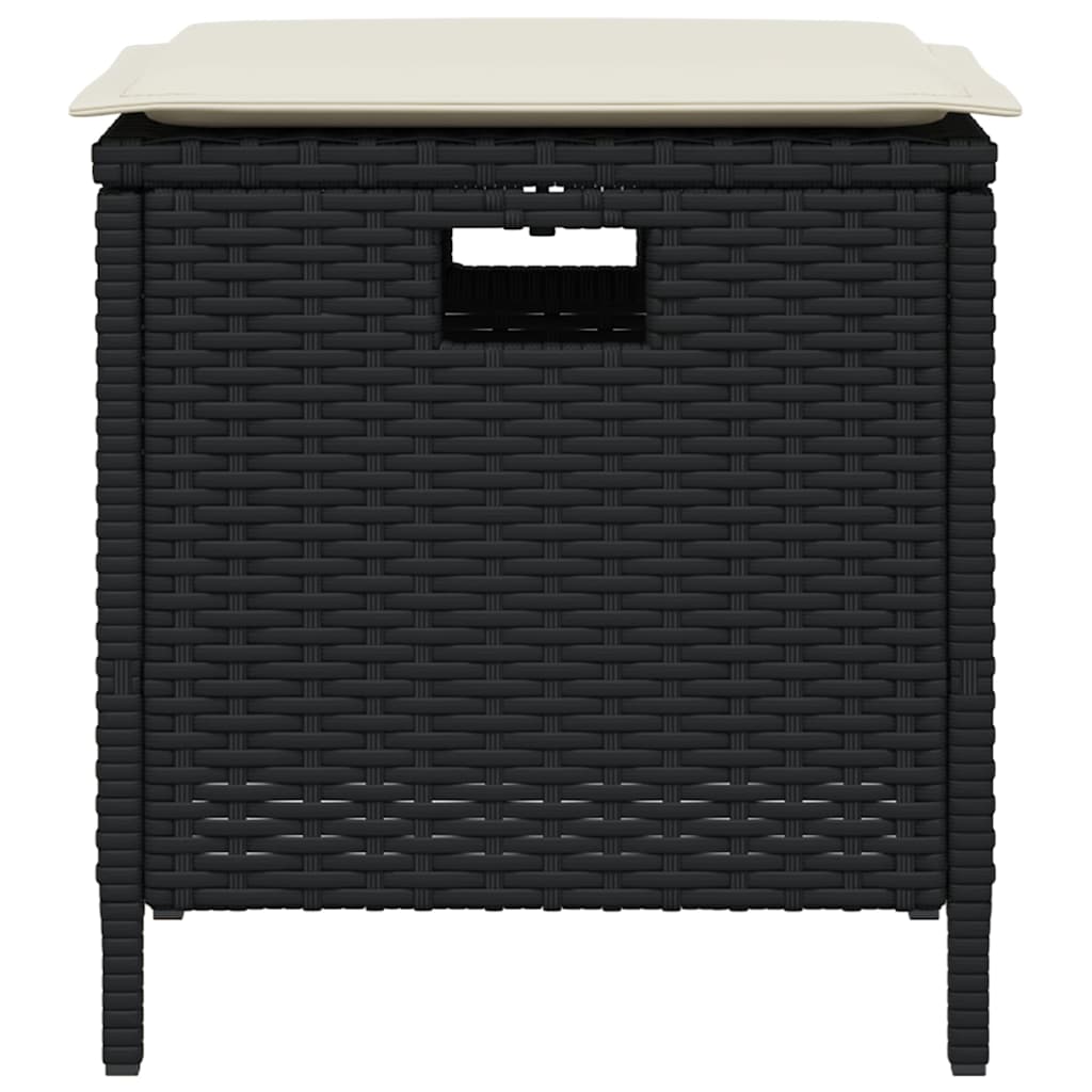 Garten Essgruppe 5-teilig mit Kissen - Polyrattan Dining Set