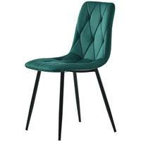 Eleganter Esszimmerstuhl aus Kupfersamt – Luxuriöser Komfort für Ihr Esszimmer