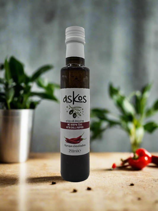 ASKOS - Olivenöl mit Chili-Pfeffer 250ml