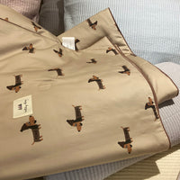 Tencel Cotton Air-conditioning Blanket Double Cartoon Summer Cool Quilt