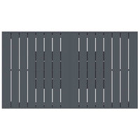 Ausziehbarer Gartentisch Aluminium 180-240 cm – Anthrazit