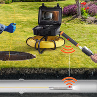 Sewer Camera Pipe Inspection Camera  512hz Sonde 9in 720p Screen 300 Ft