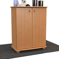 Anika Kommode 110er | Sideboard | Anrichte | 2-Türig mit Regalfächer | 100% Bio Kiefer Massivholz