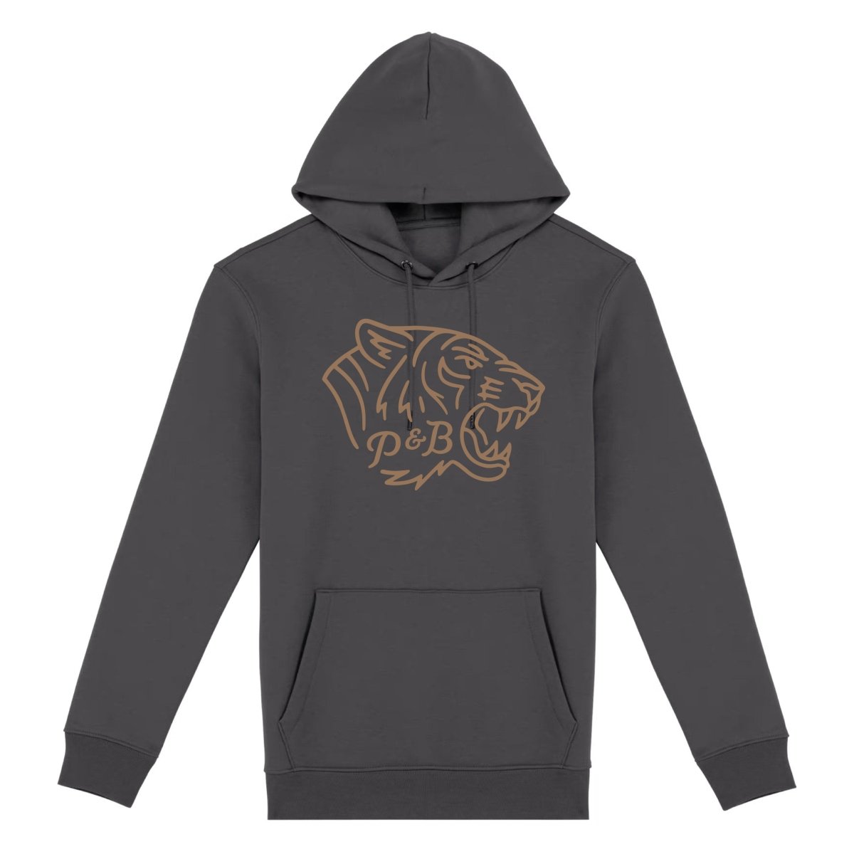 Copper Cat - Hoodie Iron Grey