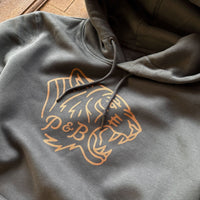 Copper Cat - Hoodie Iron Grey