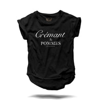 Crémant & Pommes - Fashion T-Shirt schwarz