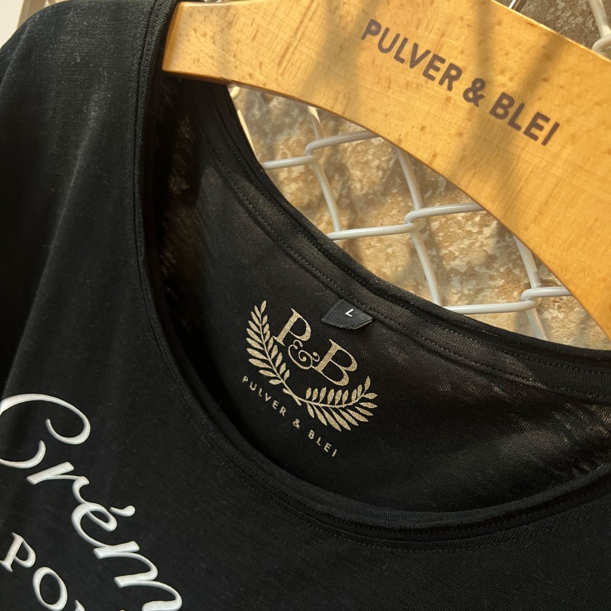 Crémant & Pommes - Fashion T-Shirt schwarz