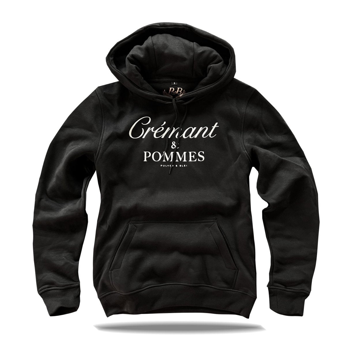 Crémant & Pommes - Unisex-Hoodie Black