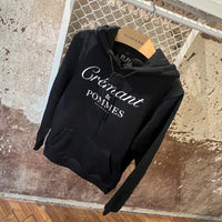 Crémant & Pommes - Unisex-Hoodie Black