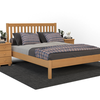 David Kieferbett | Massivholz | Naturholz | 100% Bio-Bett