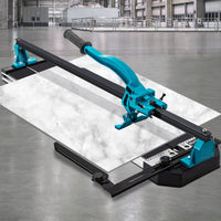 Fliesenschneider 48 Zoll Manuell - Profi Fliesenschneidemaschine mit Einzelschiene und Doppelhalterung