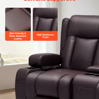 Loveseat Recliner Sofa mit Mittelkonsole – Komfort &amp; Funktionalität vereint
