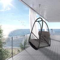 JESE Hängesessel Egg – Faltbarer Schaukel-Sitz für Indoor & Outdoor, bis 136 kg belastbar