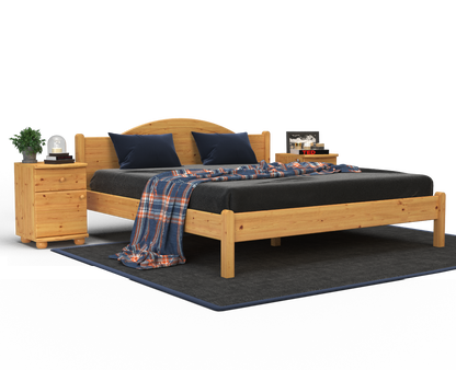 Emilia Kieferbett | Massivholz | Naturholz | 100% Bio-Bett