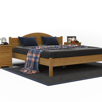 Emilia Kieferbett | Massivholz | Naturholz | 100% Bio-Bett