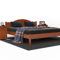 Emilia Kieferbett | Massivholz | Naturholz | 100% Bio-Bett