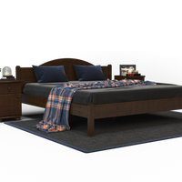 Emilia Kieferbett | Massivholz | Naturholz | 100% Bio-Bett