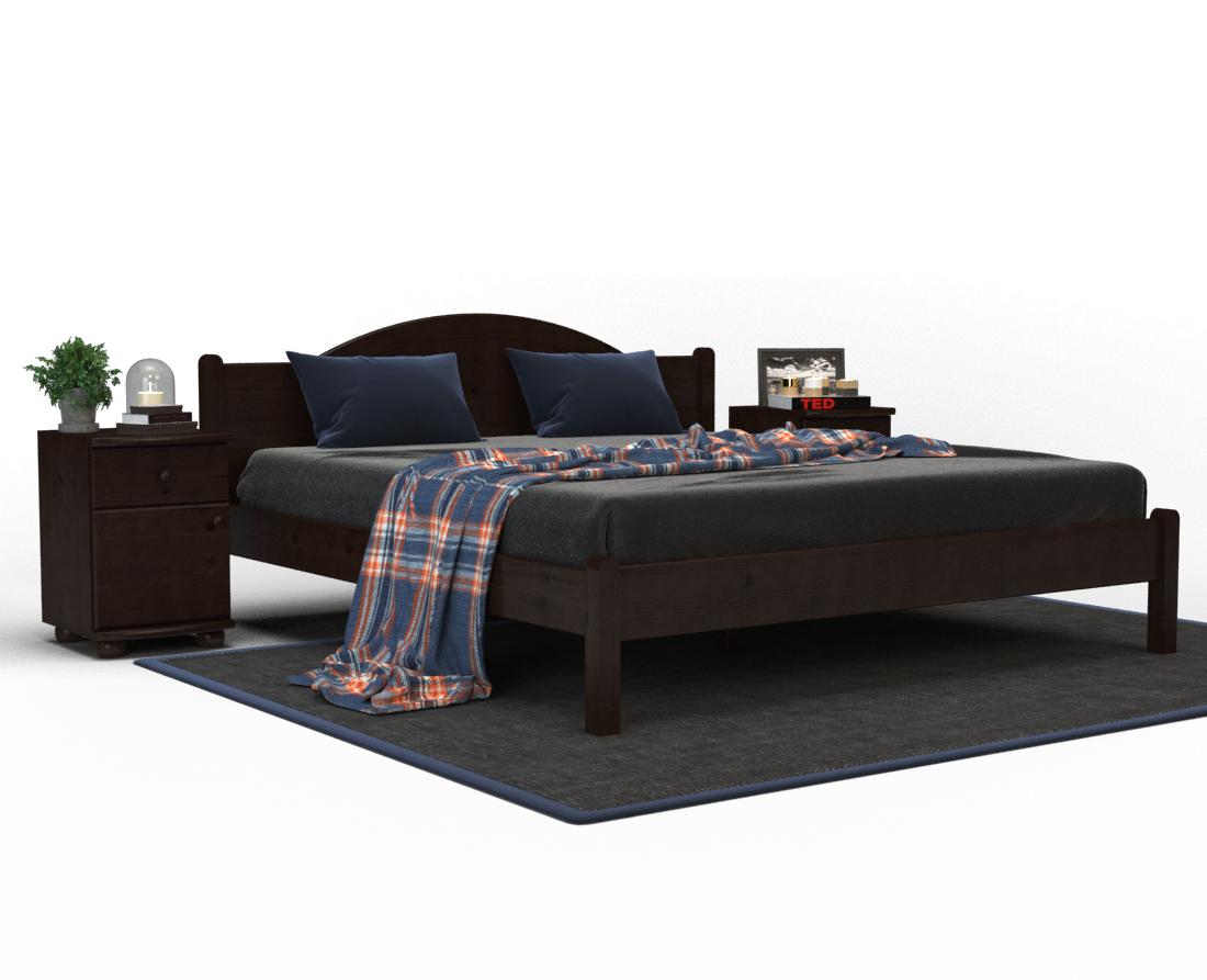 Emilia Kieferbett | Massivholz | Naturholz | 100% Bio-Bett