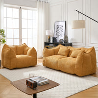 Gemütliches Teddy-Sofa aus Boucle – Luxuriöser Komfort für Ihr Zuhause