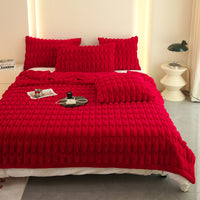 Mink Fur Qiu Blanket Thickening Nap Blanket