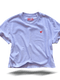 Frottee Love - Woman Boxy-Shirt Lavendel