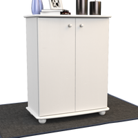 Anika Kommode 110er | Sideboard | Anrichte | 2-Türig mit Regalfächer | 100% Bio Kiefer Massivholz