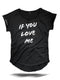 If you love me let me know