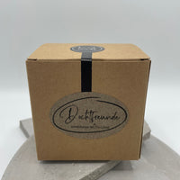 Tada dein Geschenk - LUSTIGER Panda personalisierbare PREMIUM Duftkerze mit verschiedenen Dekoren - handgemacht aus dem Südschwarzwald