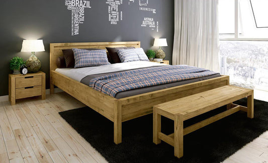 AURA Massivholzbett