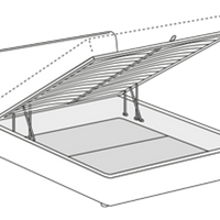 Nobis Kieferbett mit Bettkasten | Massivholz | Naturholz | 100% Bio-Bett inkl. Lattenrost