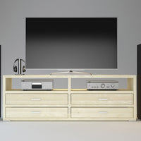 PEDENZA TV-Sideboard/Longboard Massivholz Kommode
