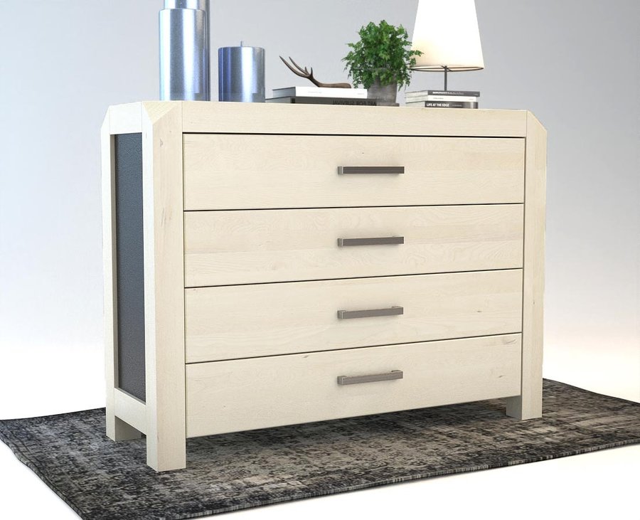 MODENA Schubladen Massivholz Kommode