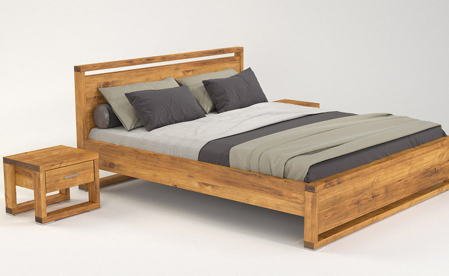 FERRARA Massivholzbett