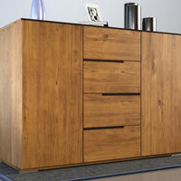 ARDEA Massivholz Schubladen Kommode