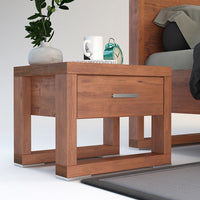 FERRARA Massivholz Nachttisch