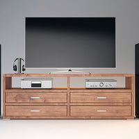 PEDENZA TV-Sideboard/Longboard Massivholz Kommode