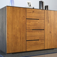 ARDEA Massivholz Schubladen Kommode