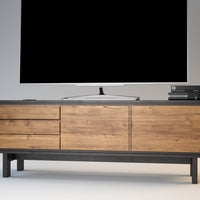 BARCELONA TV-Sideboard/Longboard Massivholz Kommode