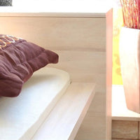 CREATO Massivholzbett mit Bettkasten