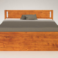 PENDENZA-VERSO Massivholzbett mit 4 x Bettschubladen