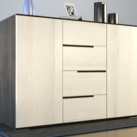 ARDEA Massivholz Schubladen Kommode