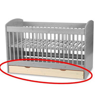 Dream Bettkasten für Babybett 70x140cm - Massivholz Naturholz Bio-Bett