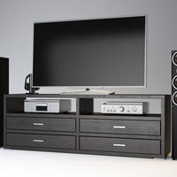 PEDENZA TV-Sideboard/Longboard Massivholz Kommode