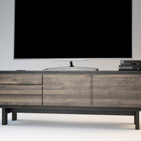 BARCELONA TV-Sideboard/Longboard Massivholz Kommode