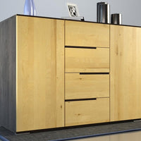 ARDEA Massivholz Schubladen Kommode