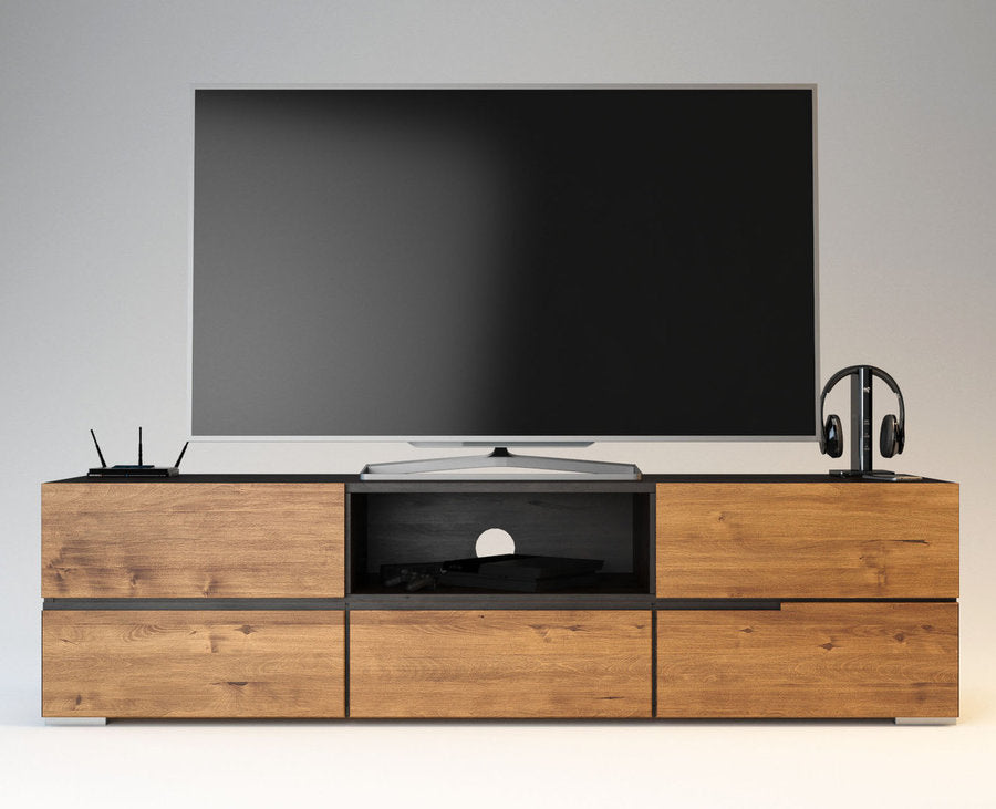 ARDEA TV-Sideboard/Longboard Massivholz Kommode